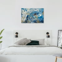 Wynwood Studio Canvas Manana y Mar Sažetak boja zida Art Canvas plavo 36x24