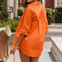 Ženske jakne, kardigan za sportove na otvorenom, Ženski kaputi u narančastoj veličini