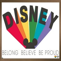 Zidni plakat Mickie Mouse-ponos, 22,37534 uokviren