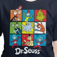 Mreža likova dr. Seussa-grafička Majica kratkih rukava za malu djecu i mlade