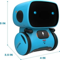 Robotska igračka za dječake i djevojčice, pametni roboti za razgovor, inteligentni partner i učitelj s glasovnom kontrolom i senzorom