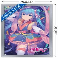 Hatsune Miku - zidni plakat s vrpcama, uokviren 14.725 22.375