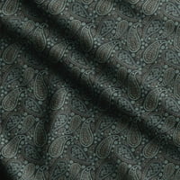 Azijski tisak Paislee, pamučni Poplin, tkanina za šivanje, prodaje se u trgovini aislee, tkanina Za izradu popluna, Crna