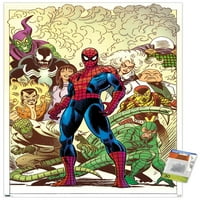 Comics - Spider-Man - Amazing Spider-Man zidni poster s gumbima, 22.375 34