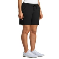 Atletički radovi ženske kratke hlače Bermuda u atlejsu, 2pk