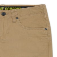 Lee Boys Premium Slim Stretch Twill hlače, veličine 8- i Husky