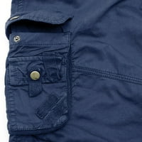 Muške modne sportske pamučne maskirne casual kratke hlače s više džepova