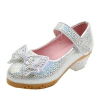 _ / Cipele za djevojčice; dječje princezine sandale s bisernim nakitom i mašnom; cipele za djevojčice