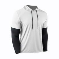 Muški pulover za trčanje majica dugih rukava Trenirka široka odjeća za fitness