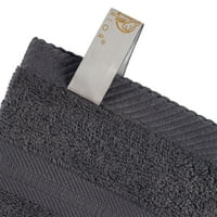 6-dijelni set mekih ručnika, siva