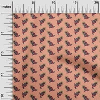 Pamučna svilena tkanina s cvjetnim printom s uzorkom paisle za šivanje širine nekoliko centimetara