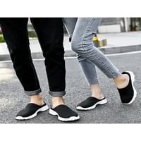 ;/ Ženske čvrste cipele za hodanje s okruglim prstima u zatvorenom i na otvorenom, Ležerne cipele bez leđa, japanke otporne na habanje