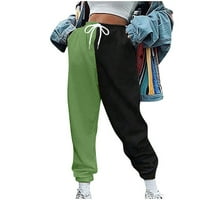 Donje rublje / ženske ljetne modne Ležerne sportske široke hlače s elastičnim strukom i vezicama, džepne hlače, udobne odjevne hlače