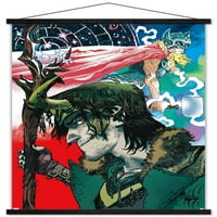 Comics Comics-Loki-moćni Thor Zidni plakat u drvenom magnetskom okviru, 22.37534