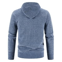 Muške jakne na rasprodaji Muška modna jesen / zima pulover s ovratnikom ležerna jakna od flisa
