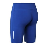Kratke hlače za vježbanje za žene joga hlače Trenirke za podizanje stražnjice tajice za vježbanje za trčanje plave boje