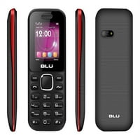 Jenny II - Značajni telefon - Dual -SIM - RAM MB - MicroSD utor - LCD zaslon - pikseli - stražnja kamera 0. MP - crna, crvena