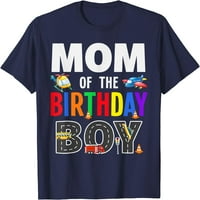 Mama rođendanskog dječaka, Transportna obitelj, odgovarajuća majica za mamu