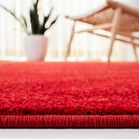 Apstraktni tepih od zelene, crveno-sive, 4'5 6'5