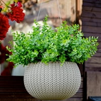 Snopovi umjetnih zelenih biljaka na otvorenom, otporni na UV zrake, lažni plastični grmovi šimšira, proljetni unutarnji vanjski ukras