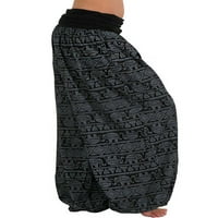 Ženske bluze Plus size vrećaste joga hlače u donjem dijelu