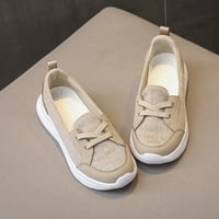 Ženske Ležerne cipele modne jednostavne i jednobojne cipele s debelim i mekim potplatom s vezanjem lagane neklizajuće cipele velike