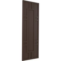 Ekena Millwork 18 W 44 H TRUE FIT PVC HASTINGS FIKSNI BILO TREBA, GIPIN BROWN