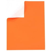 Oznake cijele stranice Papir i omotnice, 8,5 inča 11in, narančasta, po paketu