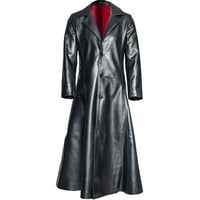Muške jakne Rasprodaja muške modne gotičke duge kapute kožne kapute od kože do kože jakne od kože do kože jakne od kože do kože jakne