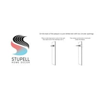 Stupell Industries biti lijep ljudski citat s tipografijom bloka u boji koji je dizajnirao sedam stabala