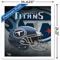 Tennessee Titans - plakat na zidu s kacigom, 14.725 22.375