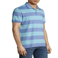 Muška prednost Performance Comfort Stretch Stripe Polo majica