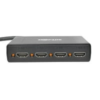 Tripp Lite 4-port Displayport To Hdmi multi-navojem prijenosni koncentrator Mst 4k 2k @ 24 30 Hz - Video-audio splitter - Hdmi -