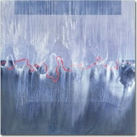 Zaštitni znak likovna umjetnost Circle Rain v2 Canvas Art od Charlie Millar