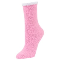 AirPlus Holiday Aloe infuzirane čarape za posade, ružičasta kapuljača, ženske 5-10