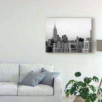 Zaštitni znak likovna umjetnost 'NYC Skyline Vi' Canvas Art by Jeff Pica