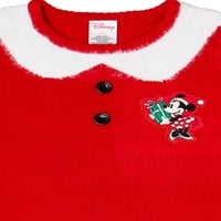 Haljina džempera za djevojčice Minnie Mouse, veličine 4-16