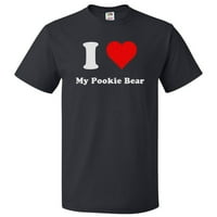 Volim svoju majicu s medvjedom Pookie, volim svoju poklon majicu s medvjedom Pookie