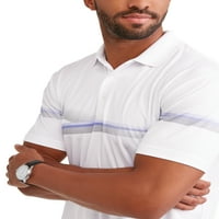 Muška polo majica s asimetričnim printom u veličinama do 5 inča