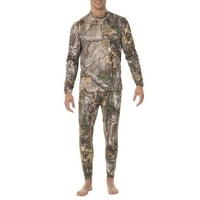 Realtree muški Ultimate Hladni zupčanik ugrađeni Baselayer Top