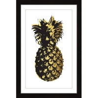Uokvireni ispis slike Zlatni ananas