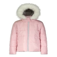 Jessica Simpson Girls Lexie Parka jakna s Fur Fur ukrašenim veličinama kapuljača 4-16