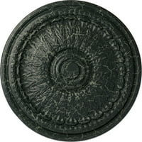 Stropni medaljon od 27 1 2, ručno oslikan, pucketanje kornjača
