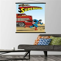 Stripovi-Superman-Vintage magnetski uokvireni zidni poster, 22.375 34