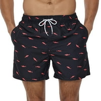 Novi ljetni trend na otvorenom temperament na plaži slobodno vrijeme prozračne Muške kratke hlače u crvenoj boji lubenice