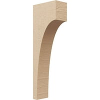Ekena Millwork 3 W 6 D 18 H serija Thin Huntington grubi cedar drvena zgloba timbertane Corbel, primad tan