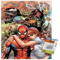 Comics-incredible si - Amazing Spider-Man: obnovite svoje zavjete zidni poster s gumbima, 14.725 22.375