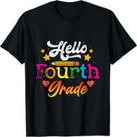 Majica zdravo učenici četvrtog razreda, obrazovanje učitelja, Povratak u školu
