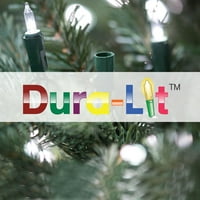 Umjetno božićno drvce od 8,5, Topla bijela LED svjetla s tvrdom ljuskom-božićno drvce od 9 inča-Sezonski unutarnji dekor za dom