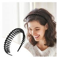 Kozmetički alati za Njegu Kose za kosu neklizajuća nazubljena kravata za kosu koja pritiska šiške traka za glavu s zalutalom kosom